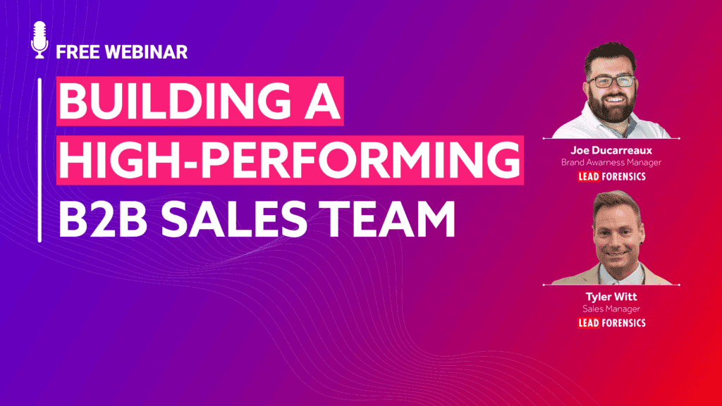 Building a High Performing B2B Sales Team